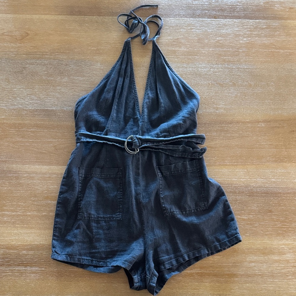 Free People halter romper